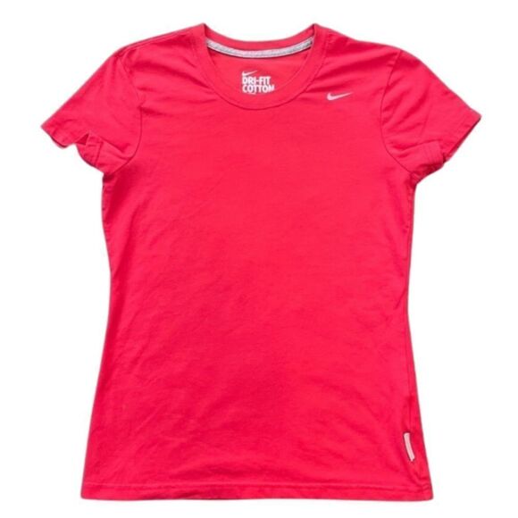 Nike Tops - Nike Dri-Fit Cotton Tee size Medium Pink
